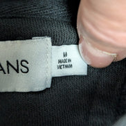 Sweat à Capuche Calvin Klein Noir - Logo Or & Blanc - Taille M