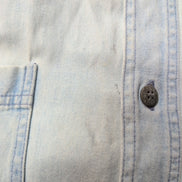 Chemise Harley Davidson XXL Jean Bleu 100% Coton Logo Brodé 2 Poches