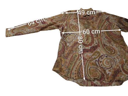 Chemise lin IKE Behar New York taille L | 26v