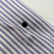 Chemise Nautica XXL Violet Rayures 100% Coton Mercerisé Logo Brodé