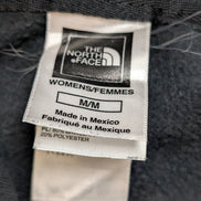 The North Face Sweat à Capuche Noir - Grand Logo Or Brillant - Taille M Femme