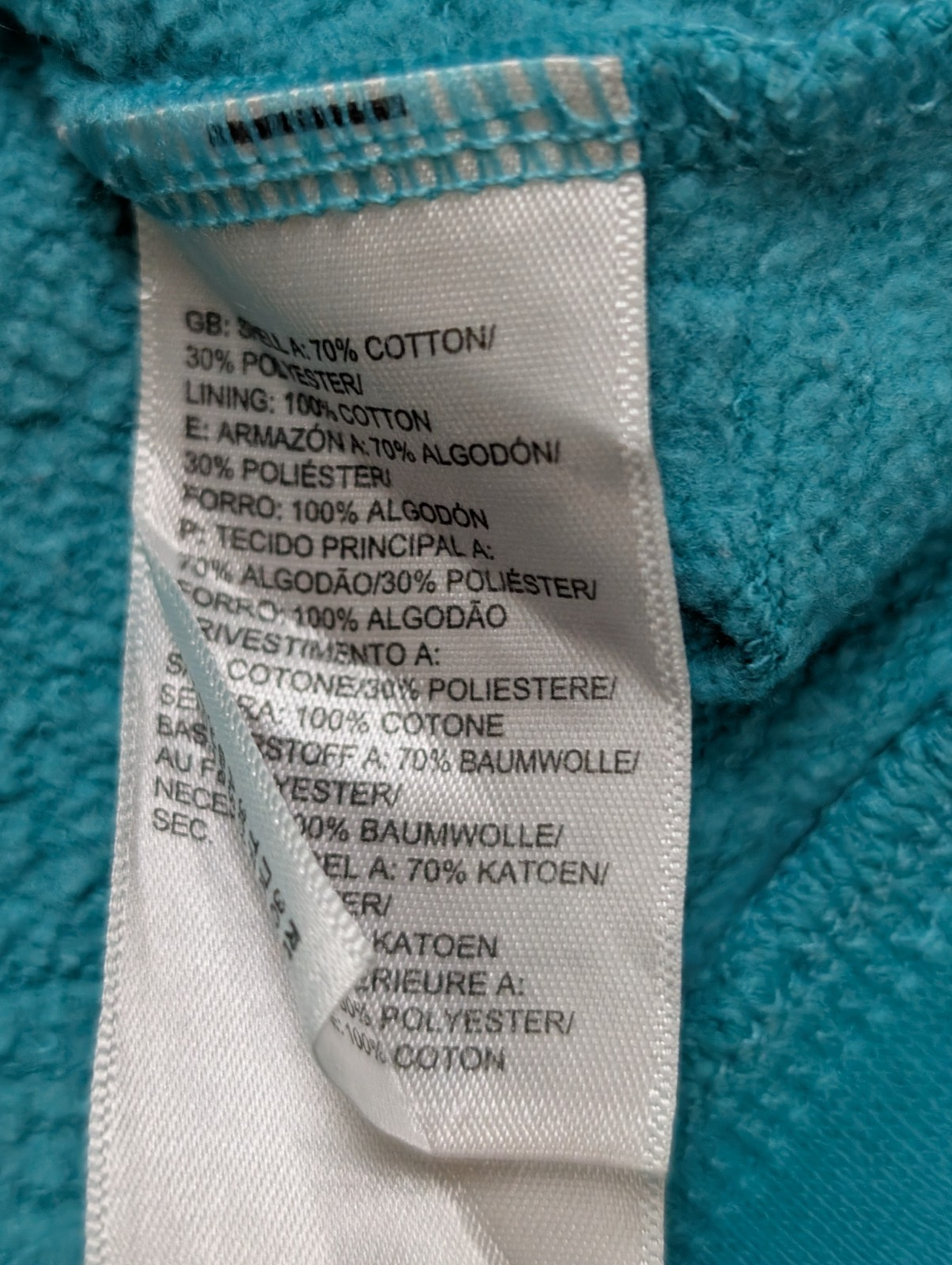 The North Face Sweat à Capuche Vert - Grand Logo Frontal - Taille M Femme