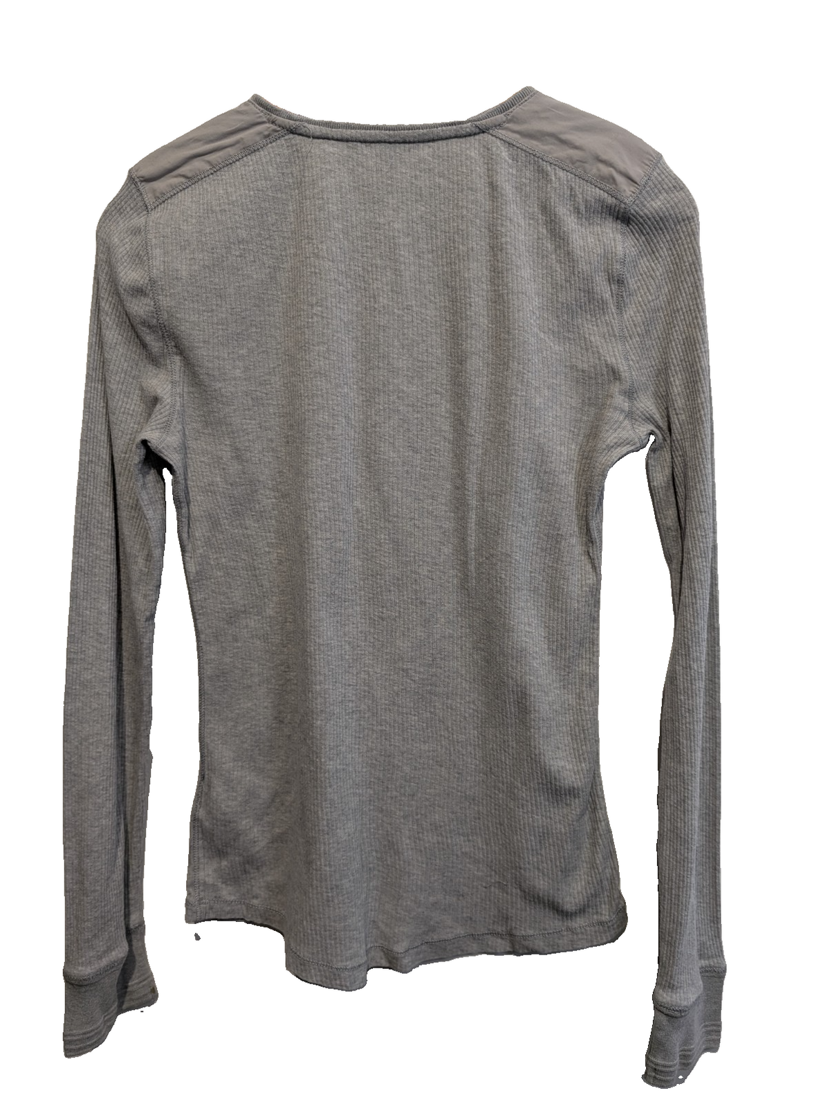 Pull LAUREN Ralph Lauren M gris chiné col zippé logo RL brodé manches longues