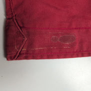 Chemise Ralph Lauren L/XL Rouge Unie Vintage Logo Gris Button Down Shirt