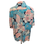 Chemise Hawaïenne Moda Campia Taille XL Floral 100% Rayonne Manches courtes
