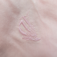 Chemise Nautica L Rose Pâle Half Sleeve 100% Coton Logo Brodé Poche