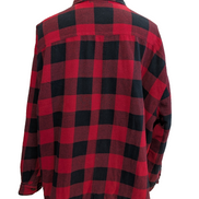 Surchemise Veste Matelassée Flanelle ROUGE NOIR BASIC EDITIONS 3XL |264S