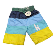 Short de Bain Enfant 5 Ans MR. Swimsters Multicolore 3 Poches Neuf