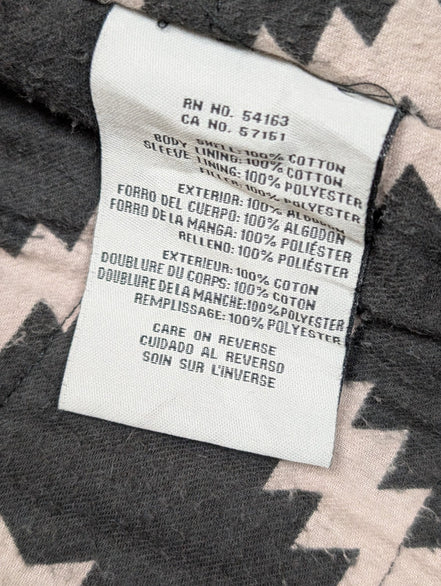 Manteau Mi-Long homme LEVI'S Coton Épais Doublé Motif Aztèque - Taille S