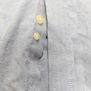 Chemise CHAPS bleue unie taille L/XL #171e