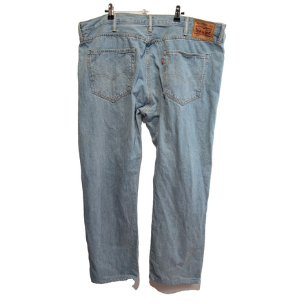 Levi’s 501 Jean Homme W42 L34 Bleu Clair Vintage Pantalon Bouton