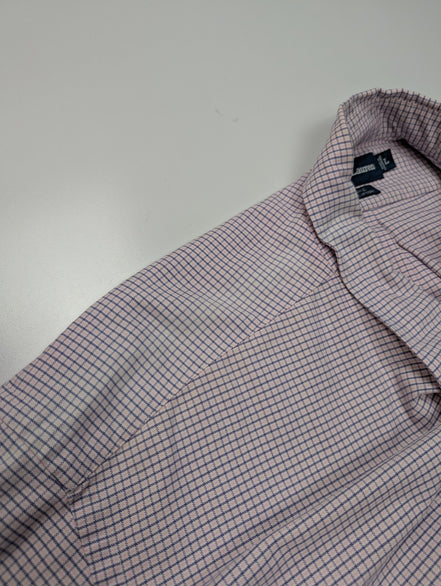 Chemise Polo Ralph Lauren Shirt L Blake Oxford Lila Manches Courtes Button Down
