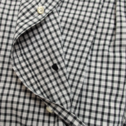 Chemise Polo Ralph Lauren XL Yarmouth Carreaux Noir Blanc Coton Logo Noir
