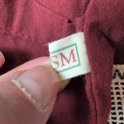 Chemise Hawaïenne Manches Courtes LRSM Col Mao Bordeaux XXL Motif