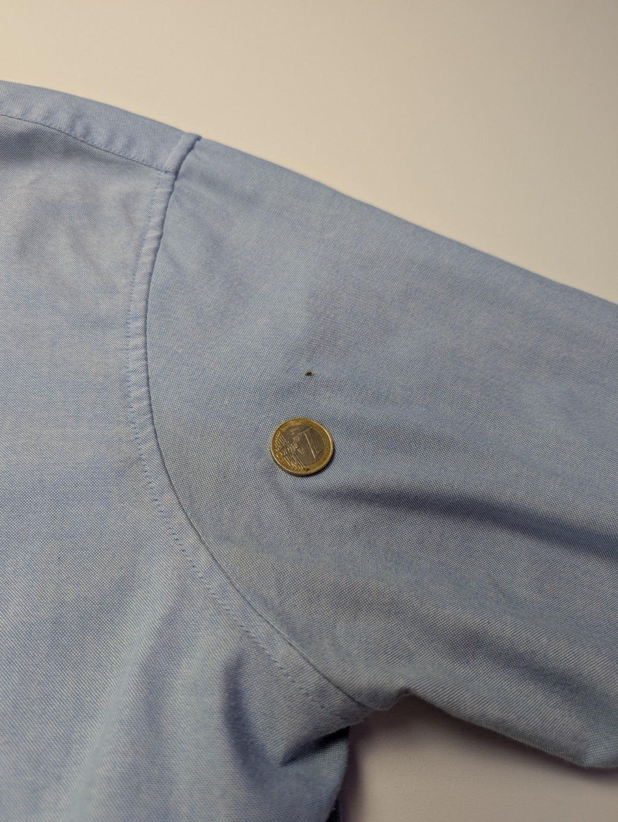 Chemise U.S. Polo ASSN bleu clair uni manches longues 1 poche taille L