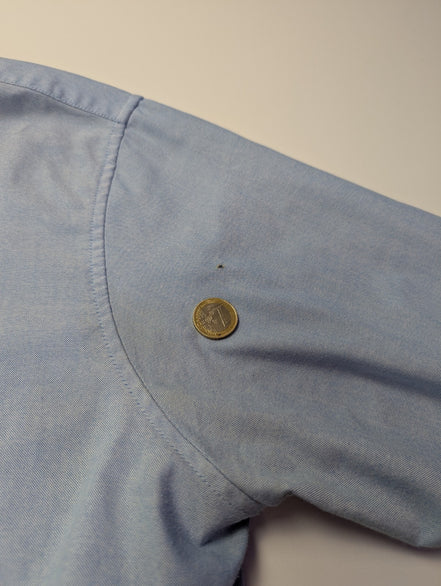 Chemise U.S. Polo ASSN bleu clair uni manches longues 1 poche taille L