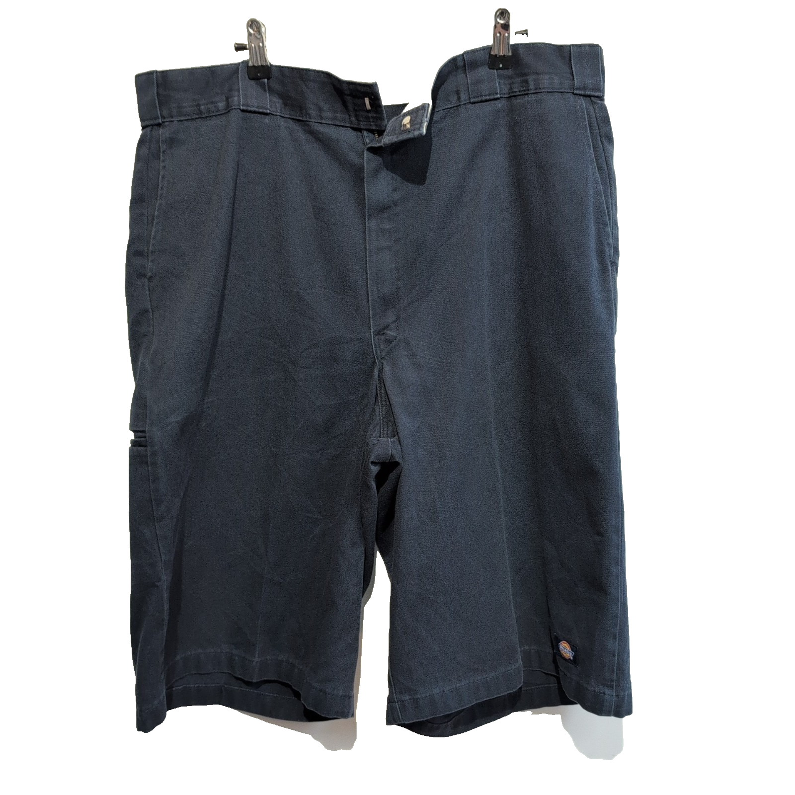 Short Dickies Workwear Bleu Marine Homme W38 Coupe Droite Très Bon État