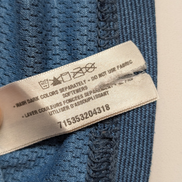 Polo Patagonia Capilene Bleu Col Zippé - Taille L Ajusté