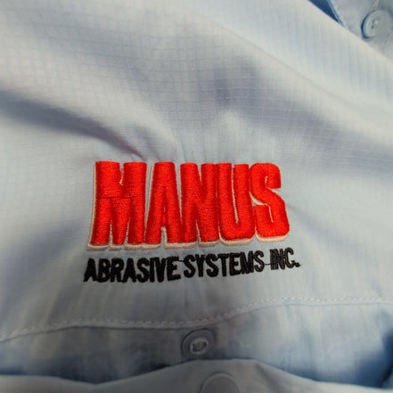 Chemise Columbia PFG bleue uni taille XXL #91e