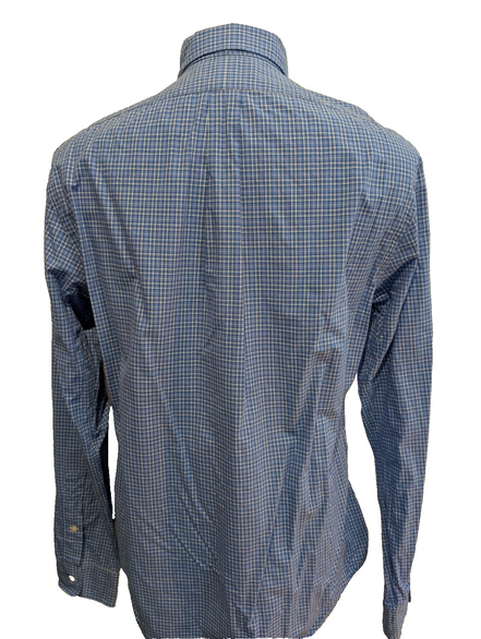 Chemise Polo Ralph Lauren Bleu à petits carreaux Taille L - Excellent état
