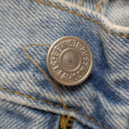 Jean Levi's 570 Vintage Rare Homme W38 L30 Bleu Très Clair Denim Loose Tapered
