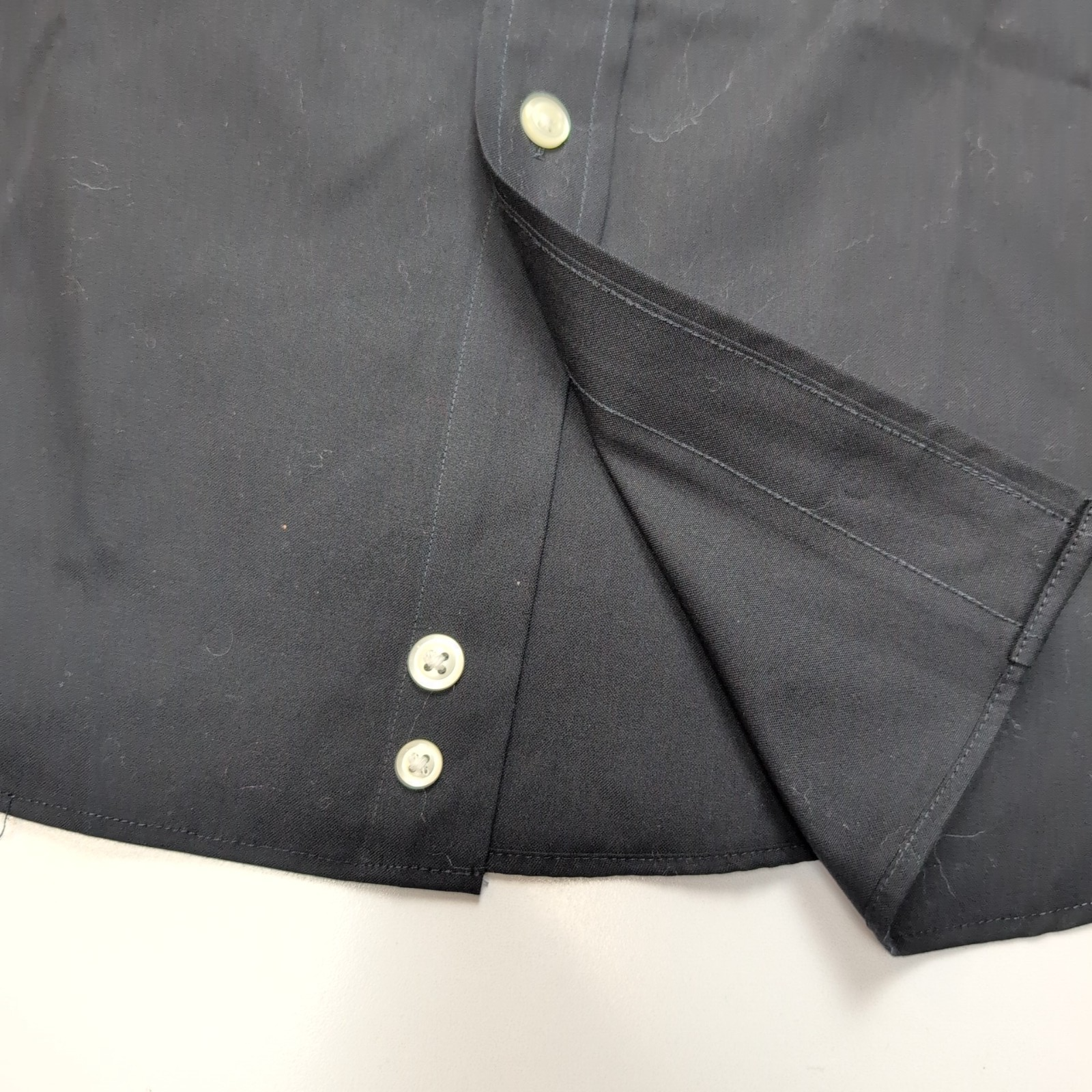 Chemise Cooper & Stewart M/L Noire Neuve Sans Étiquette Manches longues