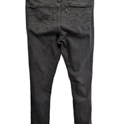 Jean Levi's 721 High Rise Skinny Stretch Noir Profond W32 L30 T42 Vintage Chic