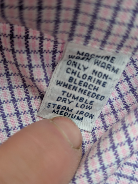 Chemise Polo Ralph Lauren Shirt L Blake Oxford Lila Manches Courtes Button Down
