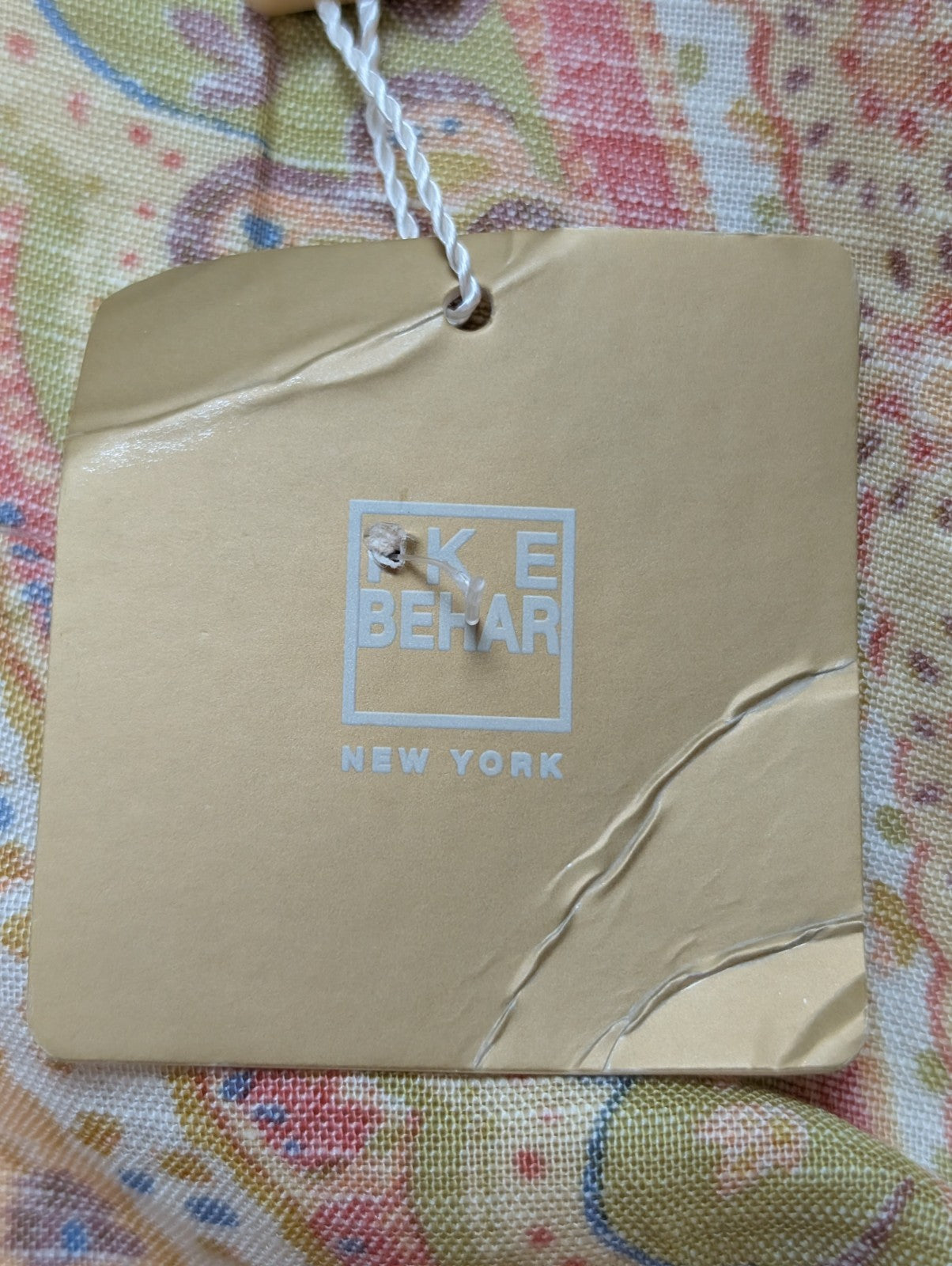 Chemise lin IKE Behar New York taille L | 26v