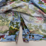 Chemise hawaïenne viscose et coton Ocean & Coast manches courtes taille L