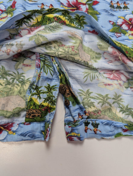Chemise hawaïenne viscose et coton Ocean & Coast manches courtes taille L