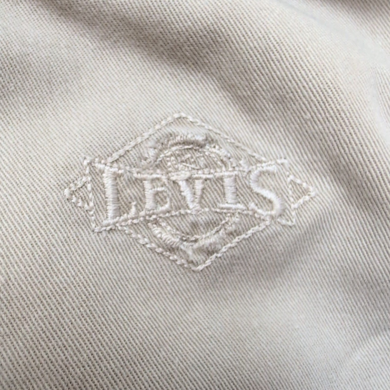 Chemise Levis Vintage Workwear Crème L 100% Coton 2 Poches