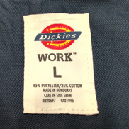 Chemise Dickies L Workwear bleu Manches Courtes 2 Poches Logo Coton Poly