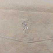 Chemise Ralph Lauren jaune uni logo jaune avec poche taille L #2104