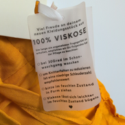 Short Femme S Fresh Made Jaune 100% Viscose Fluide Neuf avec Étiquette
