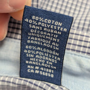 Chemise Chaps manches courtes petits carreaux taille XL #262msch