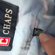 Chemise CHAPS bleue unie taille XL/XXL #173e