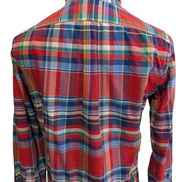 Chemise Ralph Lauren Shirt S Carreaux Multicolores Classic Fit Button Down QR