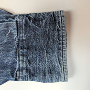 Chemise Carhartt 2XL Western Denim Épais Bleu Pression Vintage