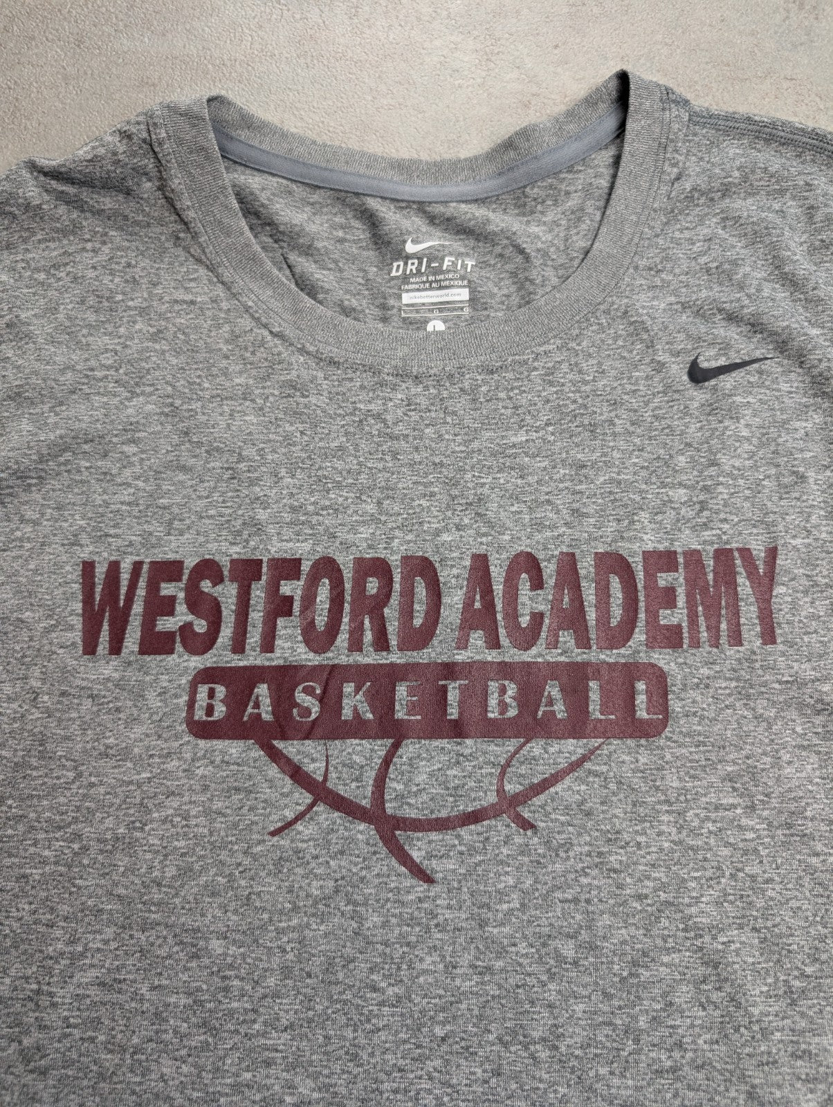 T-shirt Manches Longues Nike Dri-Fit Westford Academy Basketball