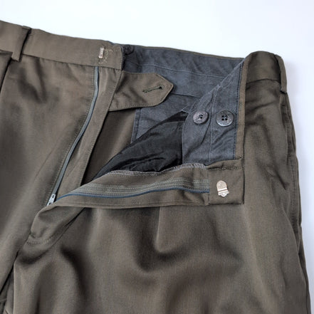 Pantalon Chino Polo Ralph Lauren À Pinces Kaki Bretelles W33 W34