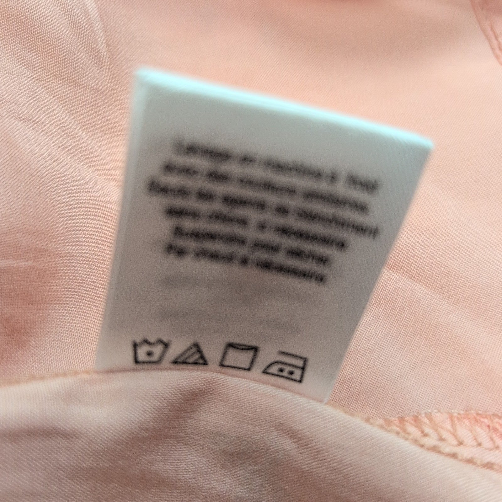 Haut Alex & Parker Femme L Rose Saumon Cache-Cœur Papillons Dorés Neuf