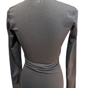 Haut Technique Under Armour ColdGear Femme Gris Doublure Polaire Taille S