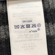 Écharpe Polo Ralph Lauren Noire Côtelée Laine d'Agneau Logo Rouge Foncé