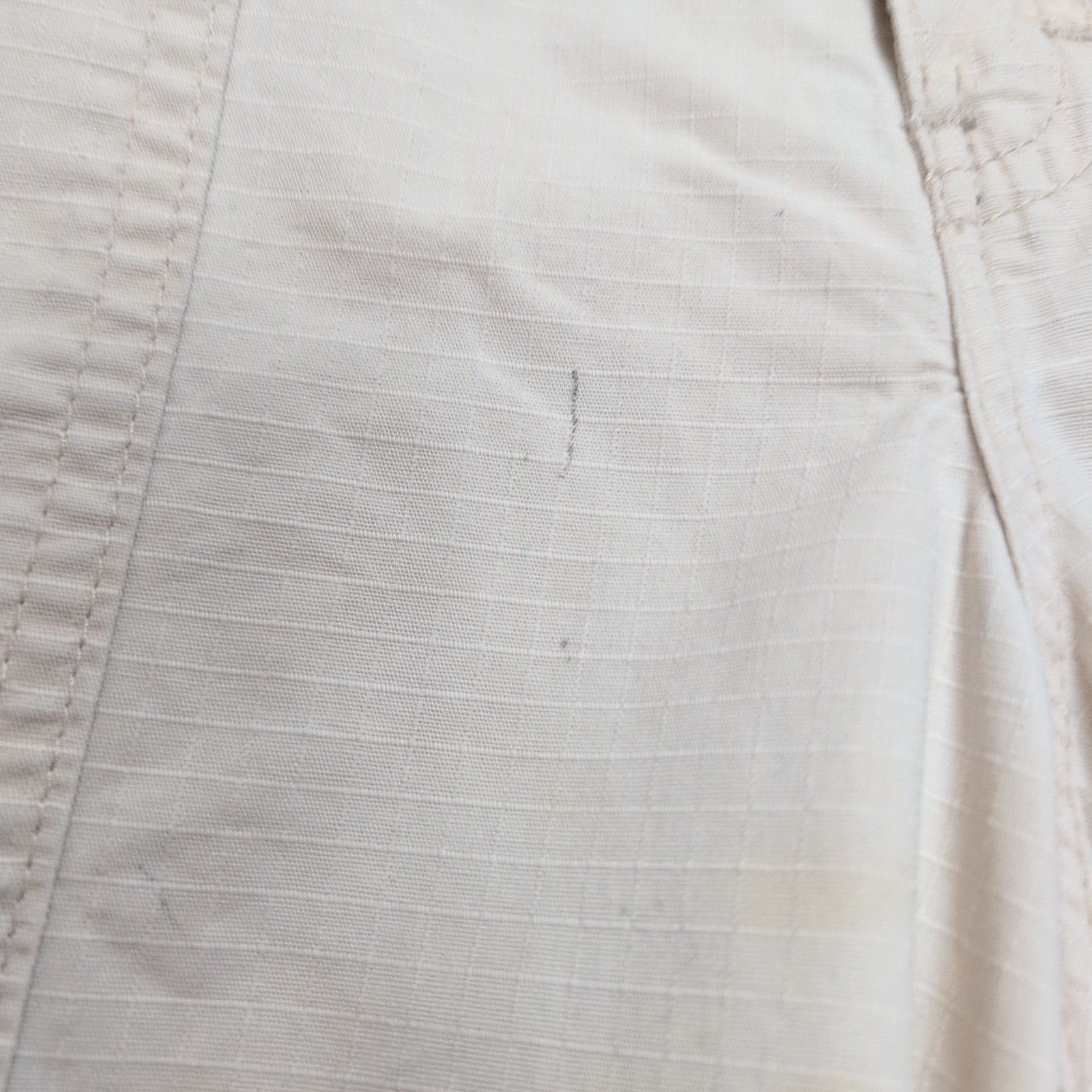 Short Dickies Workwear Crème Homme W32 Ripstop Coupe Droite Très Bon État