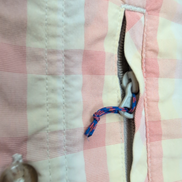 Chemise Patagonia XL Saumon Crème Carreaux Nylon Recyclé Poches Zip
