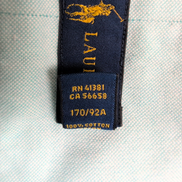 Chemise Ralph Lauren S Turquoise Oxford Logo Marron Button Down Shirt