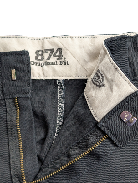 Pantalon chino Dickies noir taille W32 Excellent état