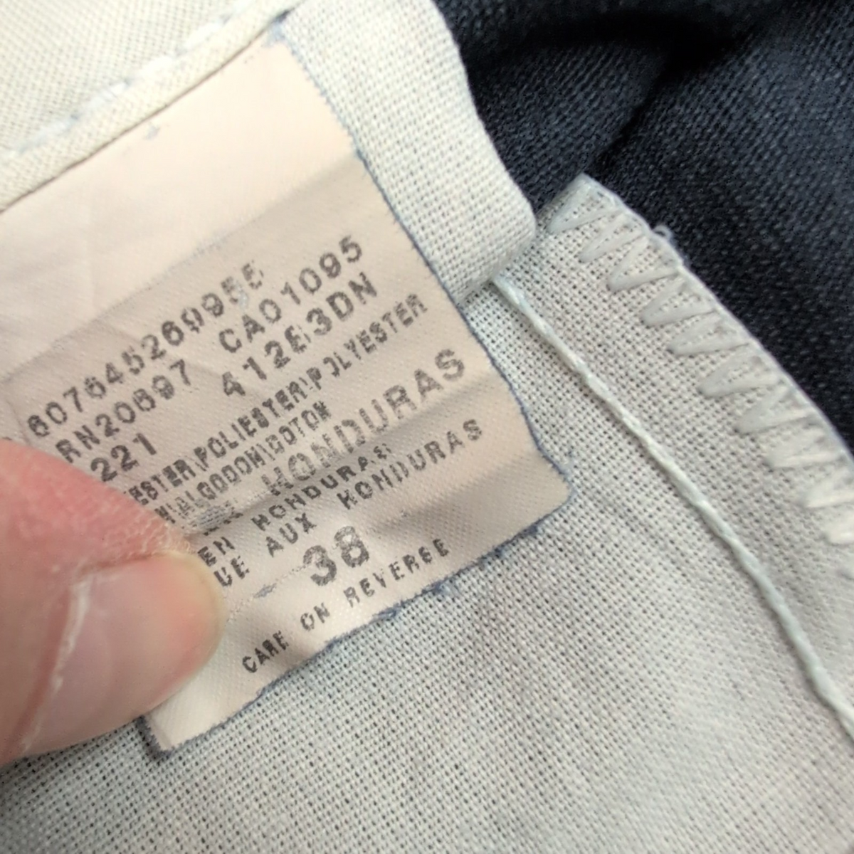 Short Dickies Workwear Bleu Marine Homme W38 Coupe Droite Très Bon État