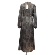 Robe Neo Noir Isobel Floating T36 Longue Manches Longues Neuve Étiquette